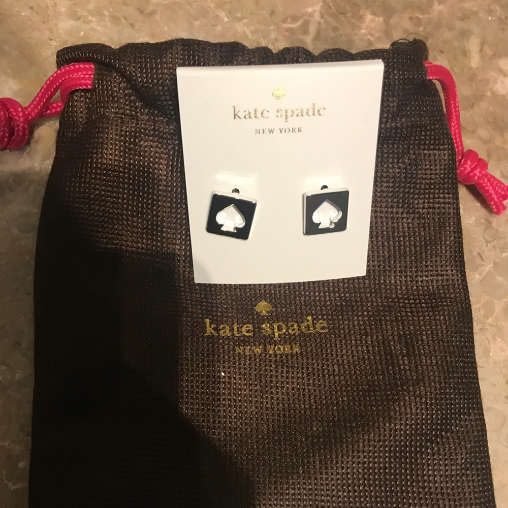 Kate Spade earrings, come in Kate Spade dust bag